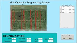 A Pesticide Spray Mission Performed by Multiquadrotors Simulation Phase [upl. by Carlyle282]