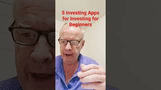 Top 5 Best Investing Apps for Beginners Investing Investments Stocks [upl. by Eedoj606]