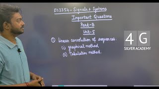 Signals and Systems Important Questions EC3354 Anna University Exam Semester 3 Feb 2024 [upl. by Yboj724]