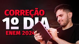 CORREÇÃO do 1° DIA do ENEM 2024 [upl. by Ximenez634]