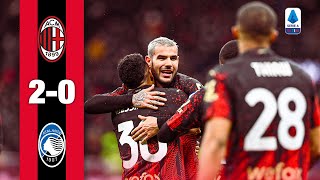 Four wins on the spin  AC Milan 20 Atalanta  Highlights Serie A [upl. by Noitsirhc]