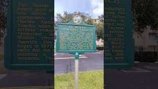 The Historic St Marys Episcopal Church  Daytona Beach Florida history daytona oldchurches [upl. by Aerdnak459]