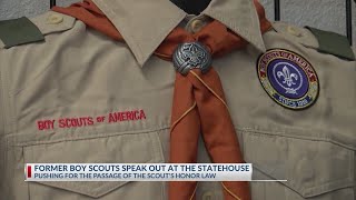 Boy Scouts survivors call on Ohio law change before time runs out for settlement [upl. by Aihsekyw]