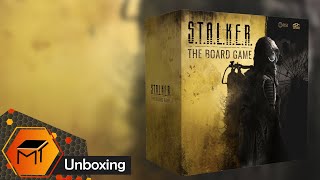 Stalker the board game All in Pledge Unboxing and mechanism description [upl. by Bonne876]