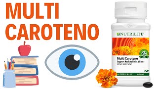 MULTICAROTENO Nutrilite Amway [upl. by Ylurt]