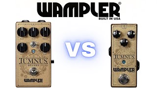 Wampler Tumnus vs Tumnus Deluxe Van Halen  Klon Style Pedals [upl. by Yared792]