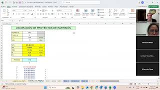 EVALUACIÓN FINANCIERA DE PROYECTOS 242 Grupo 1  Guillermo Buenaventura – Taller Monitoría No 2 [upl. by Cirdahc]