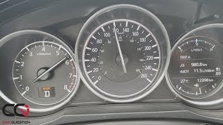 2018 Mazda Cx9  Acceleration test 0100kmh 060mph  Review part 24 [upl. by Tdnerb]