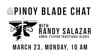 Identifying Filipino Blades Pinoy Blade Chat Episode 1 Randy Salazar [upl. by Zerline687]