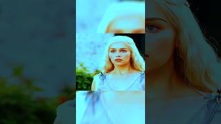 princess 👑 Daenerys Targaryen meets Khal of Dothraki  marriage 💕 shortsfeed gameofthrones got [upl. by Ettenaj]