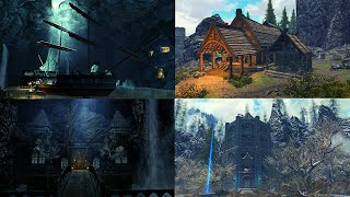 Skyrim Anniversary All New Homes Worst to Best How to buy amp Get [upl. by Gisele334]