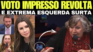 DEPUTADO ACABA COM ARGUMENTO DA ESQUERDISTA E ELES FICAM SURTADOS COM VOTO AUDITÁVEL  FOI APROVADO [upl. by Alake]