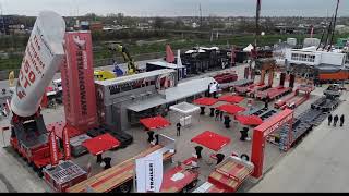 Always ahead  The Faymonville Group at bauma 2019 [upl. by Frants]