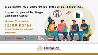 Webinario Hablemos de los riesgos de la nicotina [upl. by Crescint741]