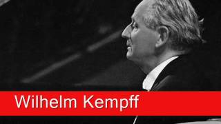 Wilhelm Kempff Schubert  Moment Musical No 2 in A flat Major Op 94 D 780 [upl. by Llehcim]