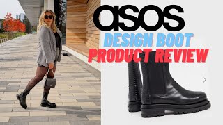 Product review ASOS Design Antarctic Chelsea boot Canada [upl. by Llerrej]