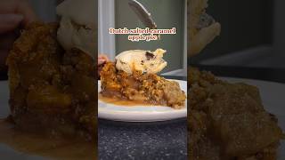 Dutch salted caramel apple pie recipe 🥧 [upl. by Lillie]