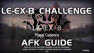 LEEX8 CM Challenge Mode  Easy amp AFK Guide  Lingering Echoes  【Arknights】 [upl. by Rudd]