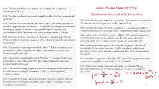 Week 2  Live Sessions  Quantum Chemistry of Atoms and Molecules  2024 25 [upl. by Ummersen204]