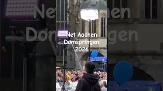 Net Aachen Domspringen 2024 Katschhof [upl. by Saidee]