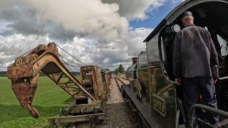 Lady of Legend from the Footplate at the East Somerset Railway [upl. by Aryamoy604]