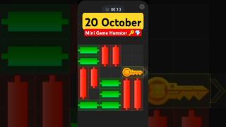 20 October Mini Game Hamster  Puzzle Game  Today Hamster [upl. by Mccormick148]