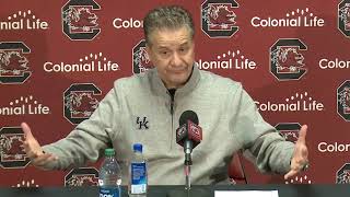 Kentucky Wildcats HC John Calipari  South Carolina Postgame [upl. by Carole]