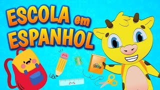 Aprender Espanhol  Escola em Espanhol  Material Escolar em Espanhol [upl. by Adnwahsar]