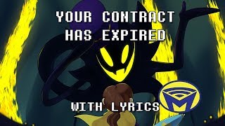 A Hat in Time  Your Contract Has Expired With Lyrics  Man on the Internet [upl. by Naquin]