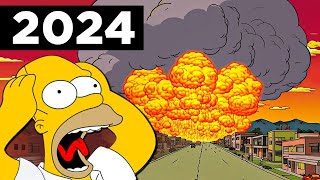 7 PREDICTIONS OF THE SIMPSONS FOR 2024  Whats Behind This [upl. by Delwin387]