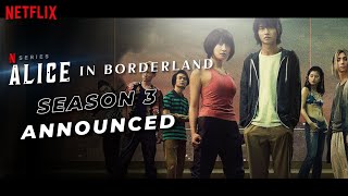 Alice in Borderland Season 3 Announcement  Alice in Borderland Trailer  MRINFORMER [upl. by Hogan]