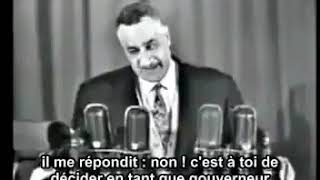 Discours du président égyptien Gamal Abdel NASSER au sujet du voile [upl. by Elleb]