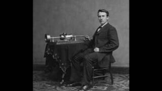 Thomas Edison and the phonograph  1877 [upl. by Nnylrefinnej943]