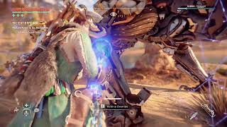 Horizon Zero Dawn Complete Edition  PC  Override Machine  Override Snapmaw  Watch Snapmaw Fight [upl. by Dilaw]