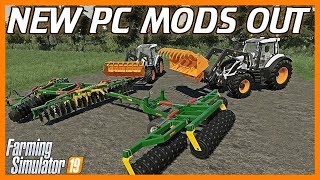 REAL DIRT COLOR MOD UPDATE  5 NEW MODS  PC Mods For FS19 [upl. by Eimmot]