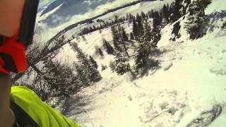 Powder SkiampSnowboard Emberger Alm Ski Avalanche [upl. by Limaa]