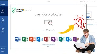 Cara Mengatasi Enter Office Product Key Ms Office 2016  2019  2021  365 [upl. by Eniahs]