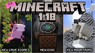 20 New Things Added in Minecraft 118 Caves and Cliffs part II [upl. by Tore866]