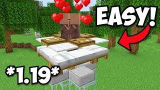 Minecrafts Easiest Villager Breeder  119 Tutorial [upl. by Budde268]