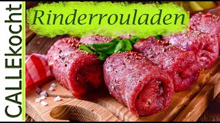 Beste Rinderrouladen einfach selber machen Omas Rezept für Rouladen [upl. by Courtund171]