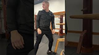 JKD Wooden Dummy Training jeetkunedo woodendummy selfdefensetraining kungfu [upl. by Kcirddehs]