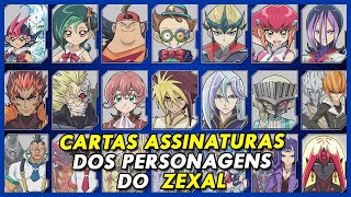 CARTAS QUE REPRESENTAM OS PERSONAGENS DO YUGIOH ZEXAL [upl. by Nyleuqaj]