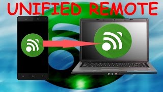 Tutorial Control Remoto De PC En Android Con Unified Remote [upl. by Asir]