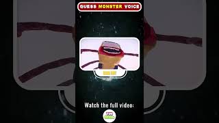 CAN YOU GUESS WHICH MONSTERS VOICE  Eat Monsters [upl. by Margaretha]