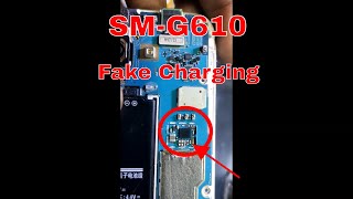 How To Fix Samsung J7 Prime Fake Charging Issue Without Replacing The Charging Ic [upl. by Eiknarf255]