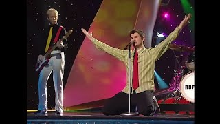 Ruffus  Eighties Coming Back Estonia 2003 Eurovision Song Contest [upl. by Gnuh]