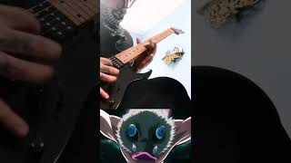 demon slayer opening cover guitar [upl. by Nicolis862]