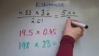 Estimating GCSE Maths [upl. by Ellsworth]