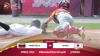 Highlights  Game 8 Venezuela vs Japan  2024 WBSC Women’s Baseball World Cup  Finals [upl. by Hotchkiss]