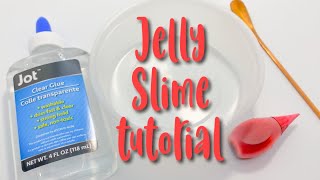 JELLY SLIME TUTORIAL 2020 Vlogmas Day 8 [upl. by Quennie]